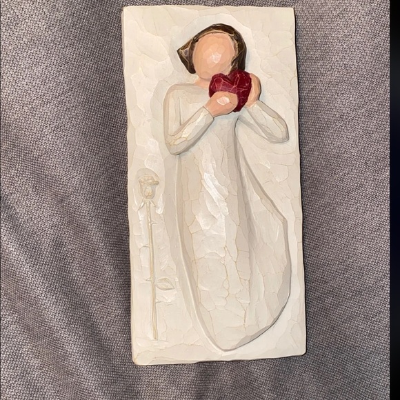 WILLOW TREE  Plaque Love, Heartfelt And true - Picture 2 of 3